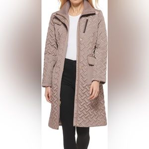 Cole Haan Quilted Signature Coat